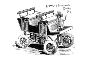 Garrard Bloomfield's Electric Car. 1896
