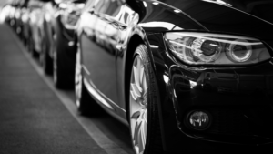 Black vehicle